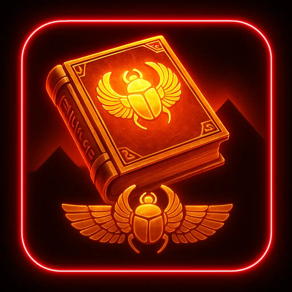 Book Of Dead slot game thumbnail at Pawbets